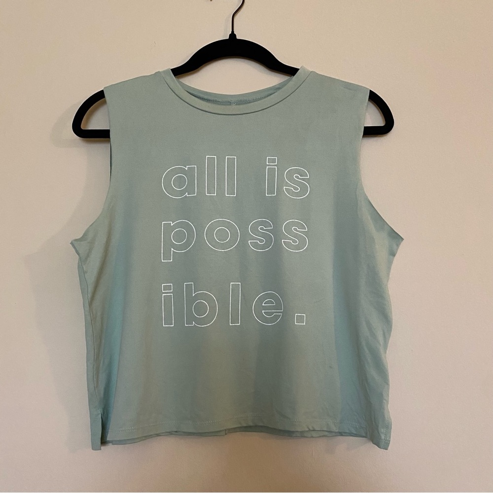 Good hYOUman All Is Possible Active Muscle Tank S